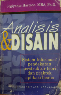Image of Analisis dan Desain Sistem Informasi