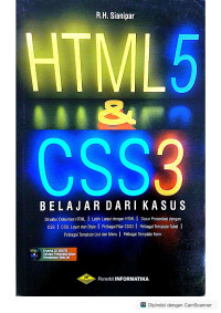 Image of Html 5 & CSS3 Belajar dari  kasus